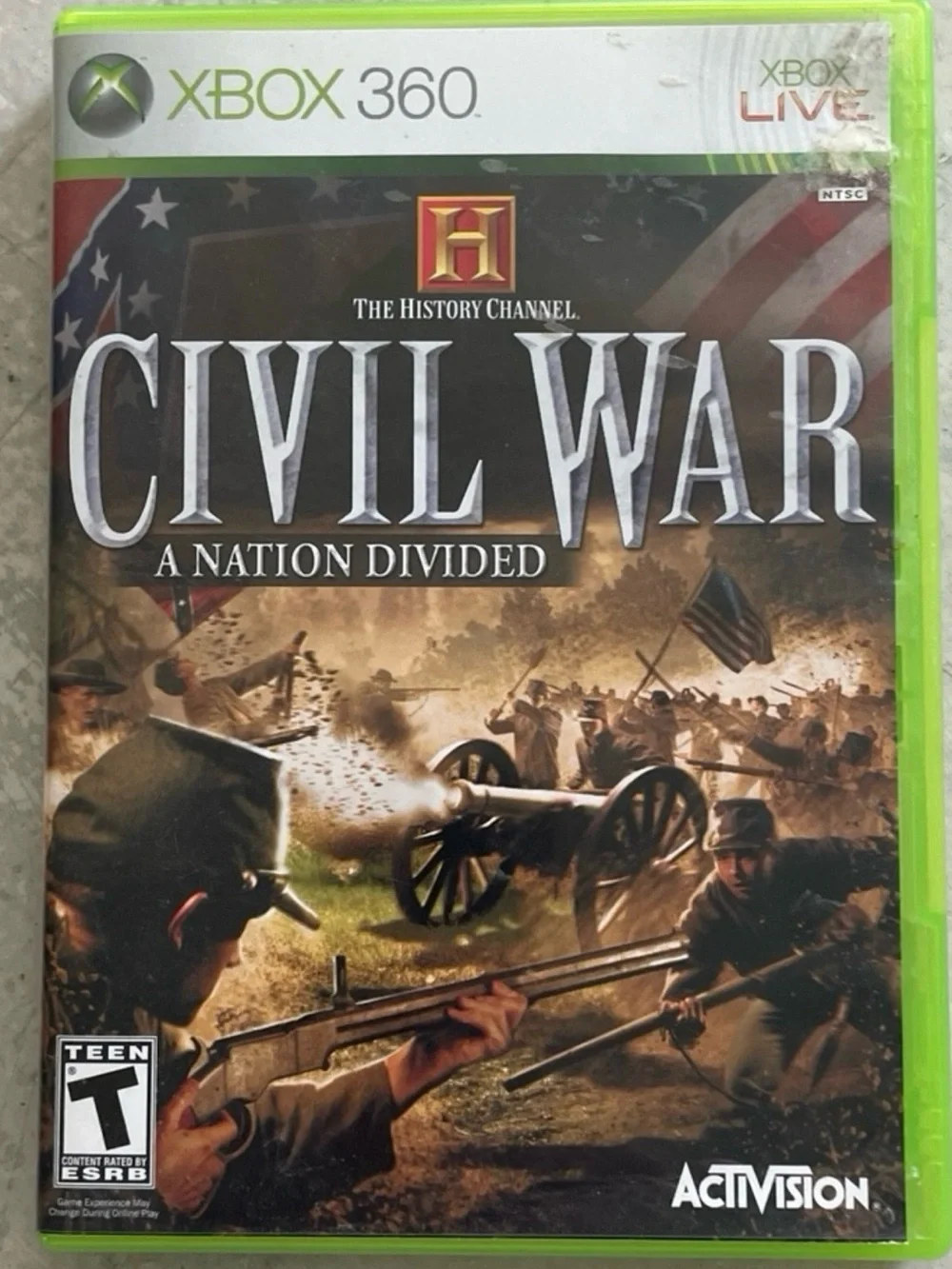 The History Channel: Civil War - A Nation Divided  Xbox 360